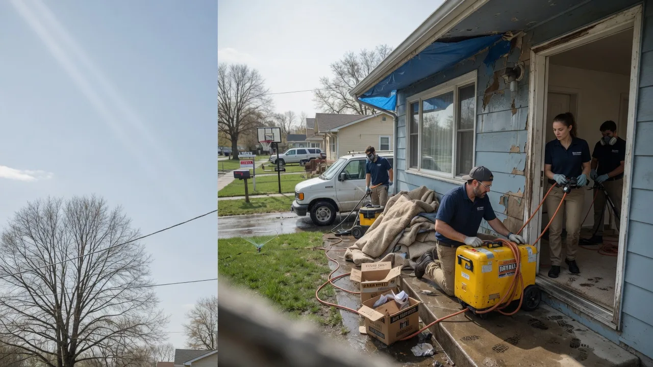 Basement Flood Cleanup in Pennington, NJ near me